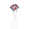 Bague argent Fleurs de lys