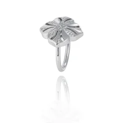 Bague argent Fleurs de Lys