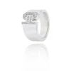 Bague argent Milano