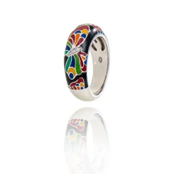 Bague argent Papillon