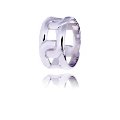 Bague argent Torino