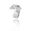 Bague argent Vague