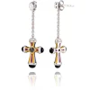 Boucles d'oreilles argent Compostella