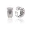 Boucles d'oreilles argent Rétro Chic