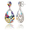 Boucles d'oreilles argent Marina