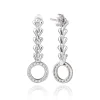 Boucles d'oreilles argent Valencia