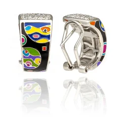 Boucles d'oreilles argent Constellation