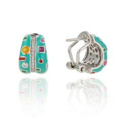 Boucles d'oreilles argent Moorea