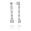 Boucles d'oreilles argent Borghese
