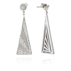 Boucles d'oreilles argent Boréales
