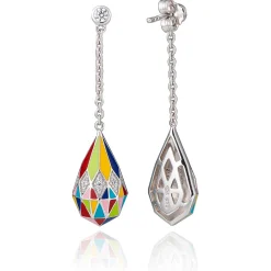 Boucles d'oreilles argent Bora-Bora