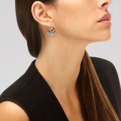 Boucles d'oreilles argent Fleurs de Lys