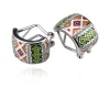 Boucles oreilles argent Yucatan