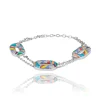 Bracelet argent Capri