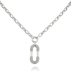 Collier argent Cagliari