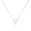 Collier argent Cœur