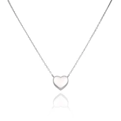 Collier argent Cœur
