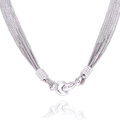 Collier argent Florencia