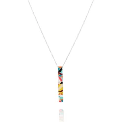 Collier argent Indie