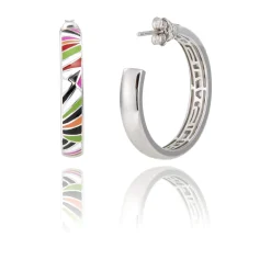 Créoles argent Bristol