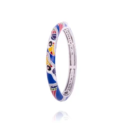 Jonc argent fin Toucan