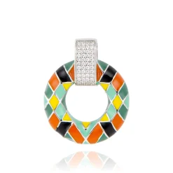 Pendentif argent Burano