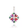 Pendentif argent Fleurs de lys
