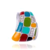 Pendentif argent Mosaïque