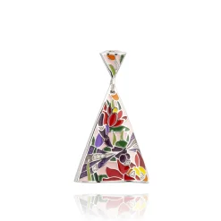 Pendentif argent Pastel