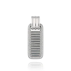 Pendentif argent Rétro Chic