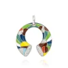 Pendentif argent Savane