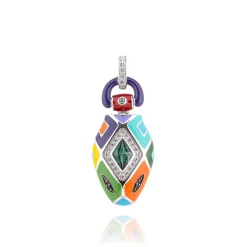 Pendentif argent Serpent