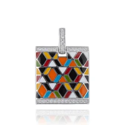 Pendentif argent Siena