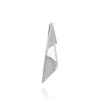 Pendentif argent Vague