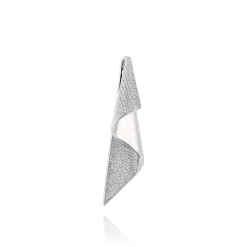 Pendentif argent Vague