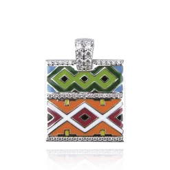 Pendentif argent Yucatan