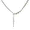 Sautoir argent Bergame