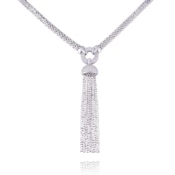 Sautoir argent Cosimo