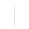 Sautoir argent Goutte d'eau