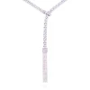 Sautoir argent Volubile